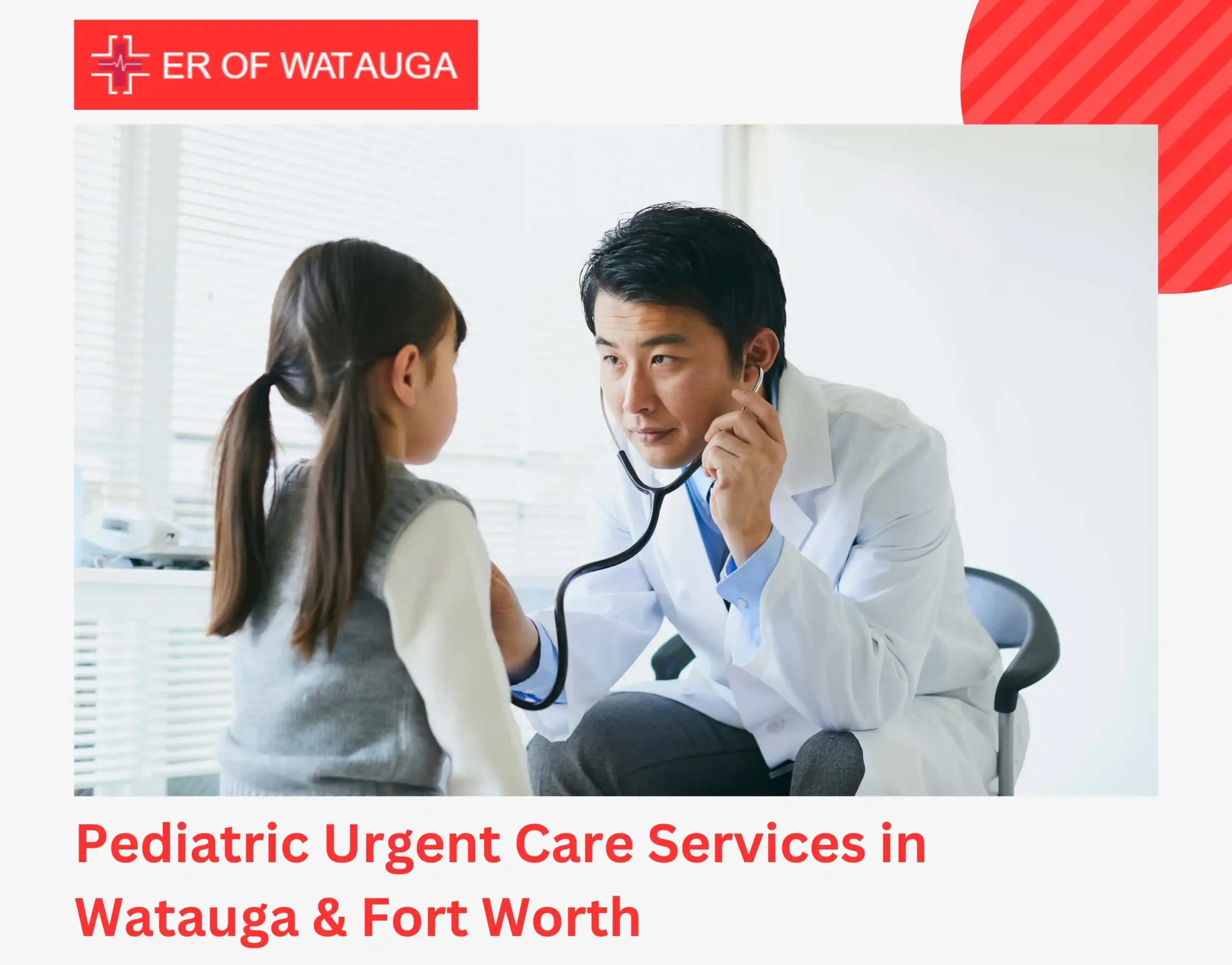 Pediatric Urgent Care Services in Watauga & Fort Worth