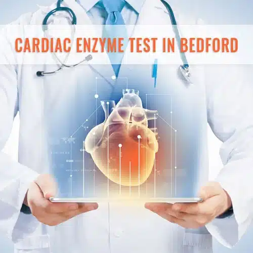 cardiac enzyme test bedford tx