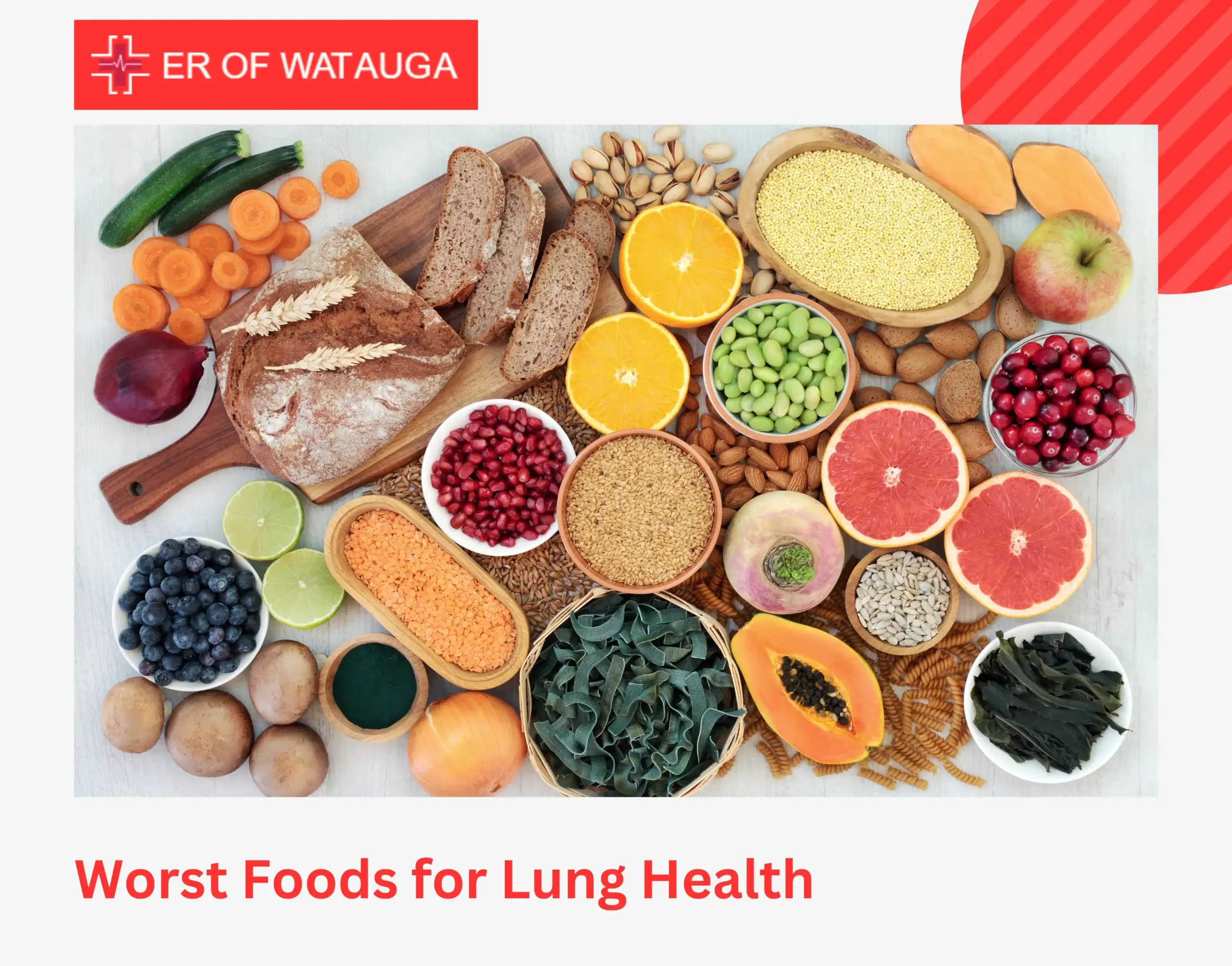 Worst Foods for Lung Health