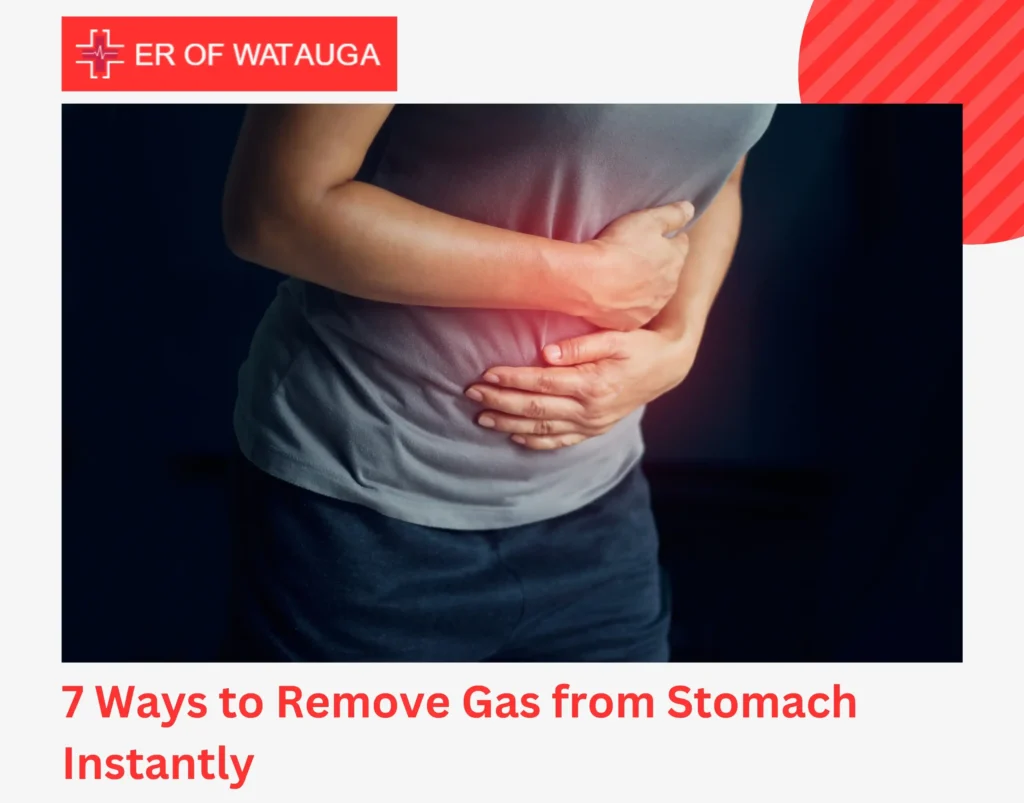 7 Ways to Remove Gas from Stomach Instantly