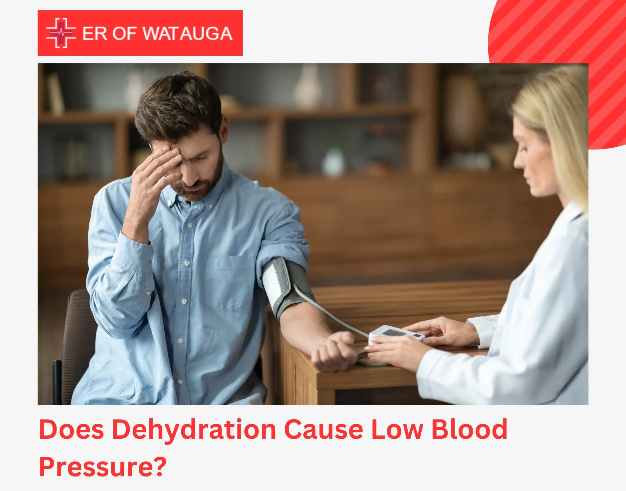 Does Dehydration Cause Low Blood Pressure