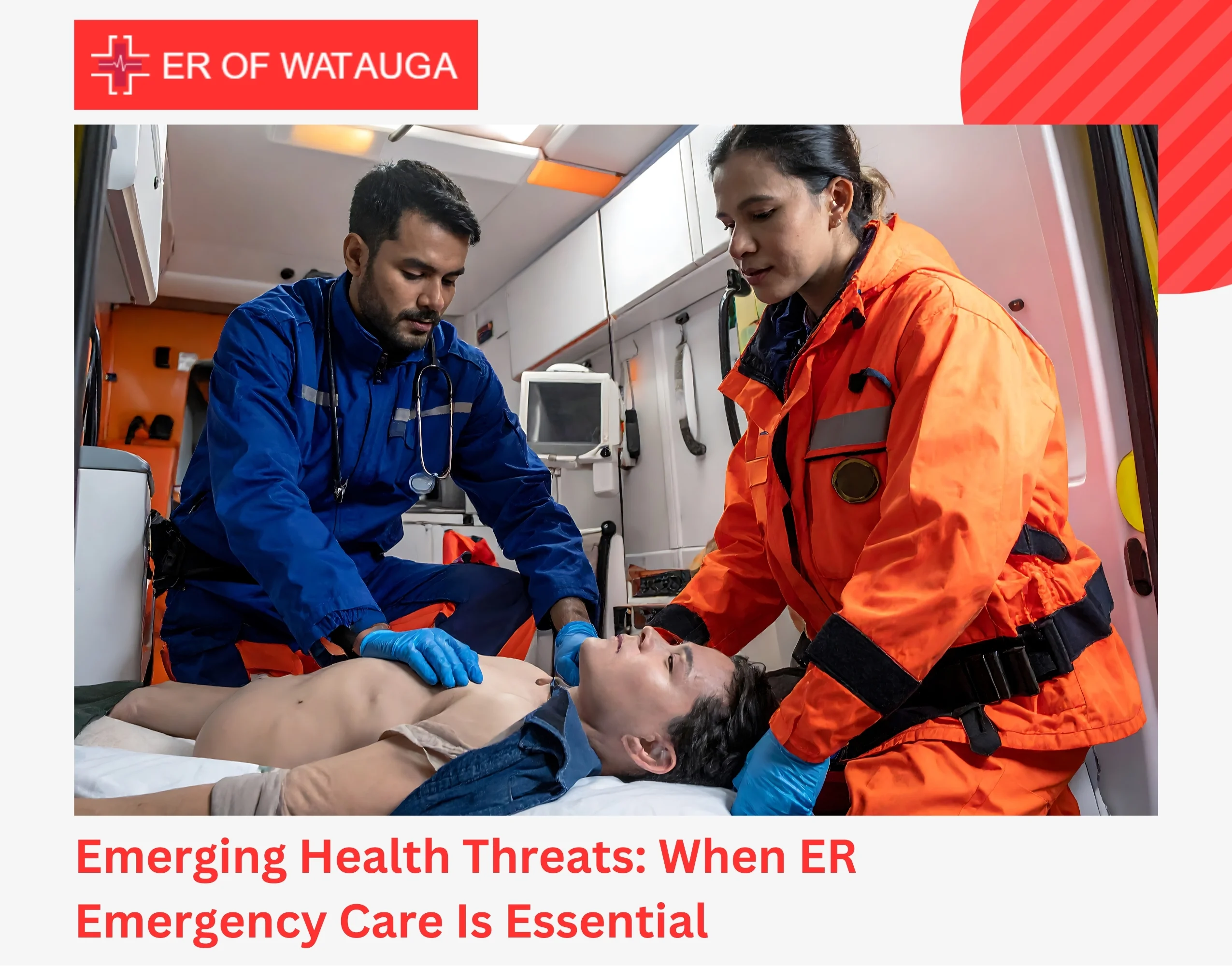 Emerging Health Threats When ER Emergency Care Is Essential
