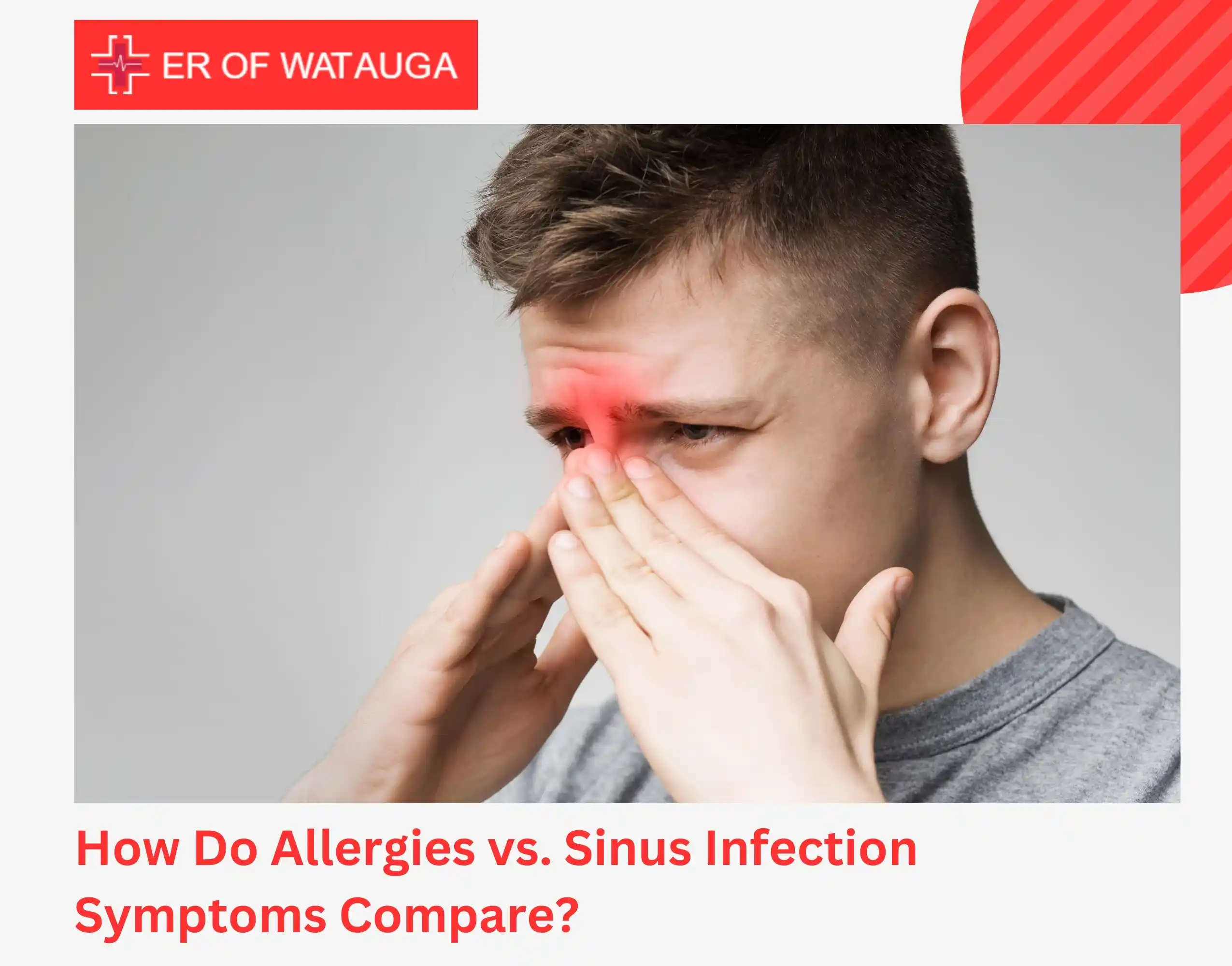 How Do Allergies vs. Sinus Infection Symptoms Compare