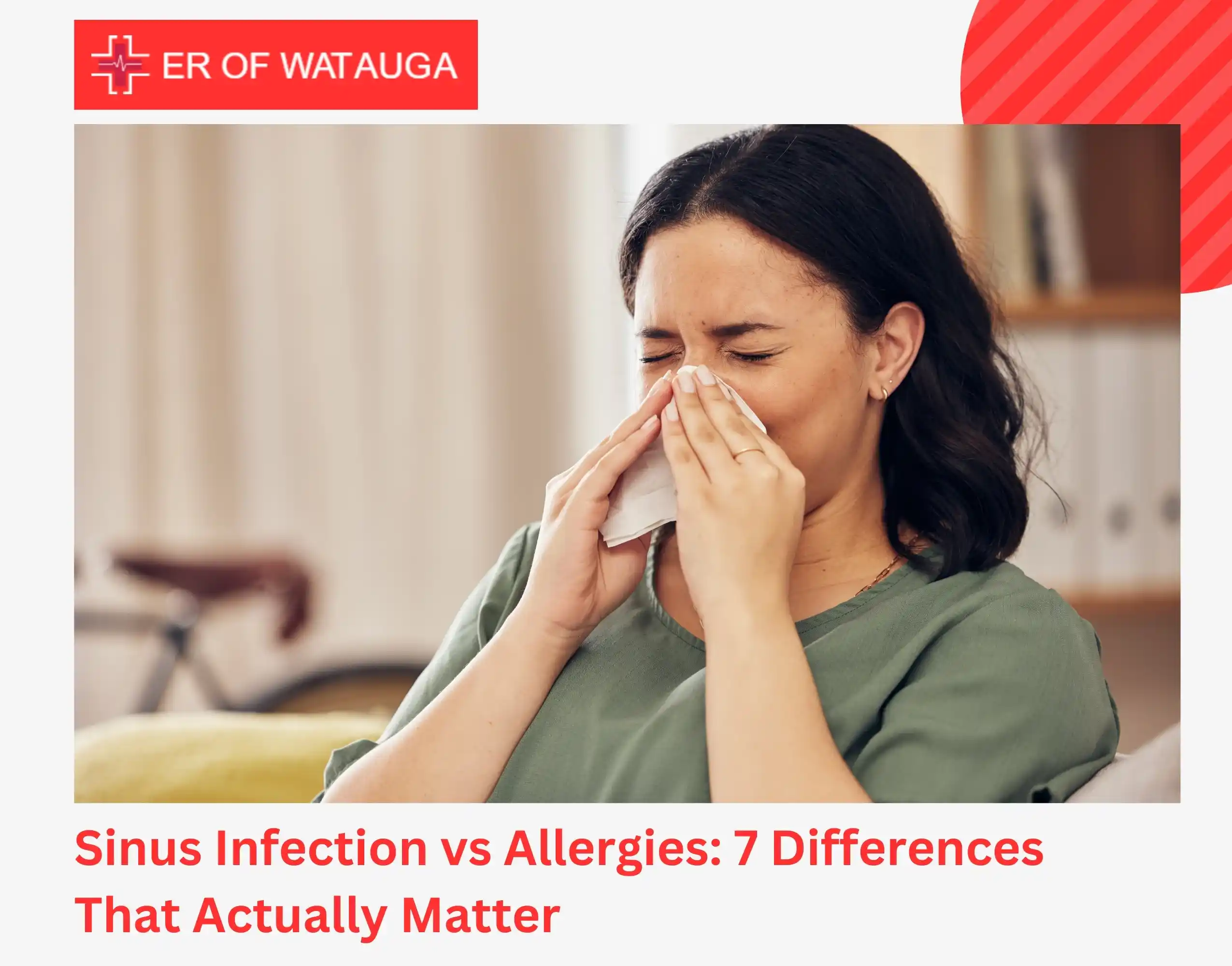 Sinus Infection vs Allergies 7 Differences That Actually Matter
