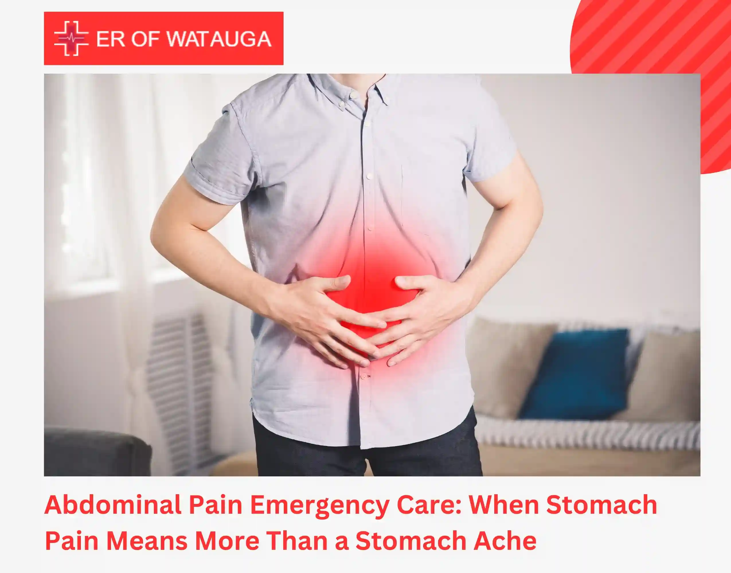 Abdominal Pain Emergency Care When Stomach Pain Means More Than a Stomach Ache