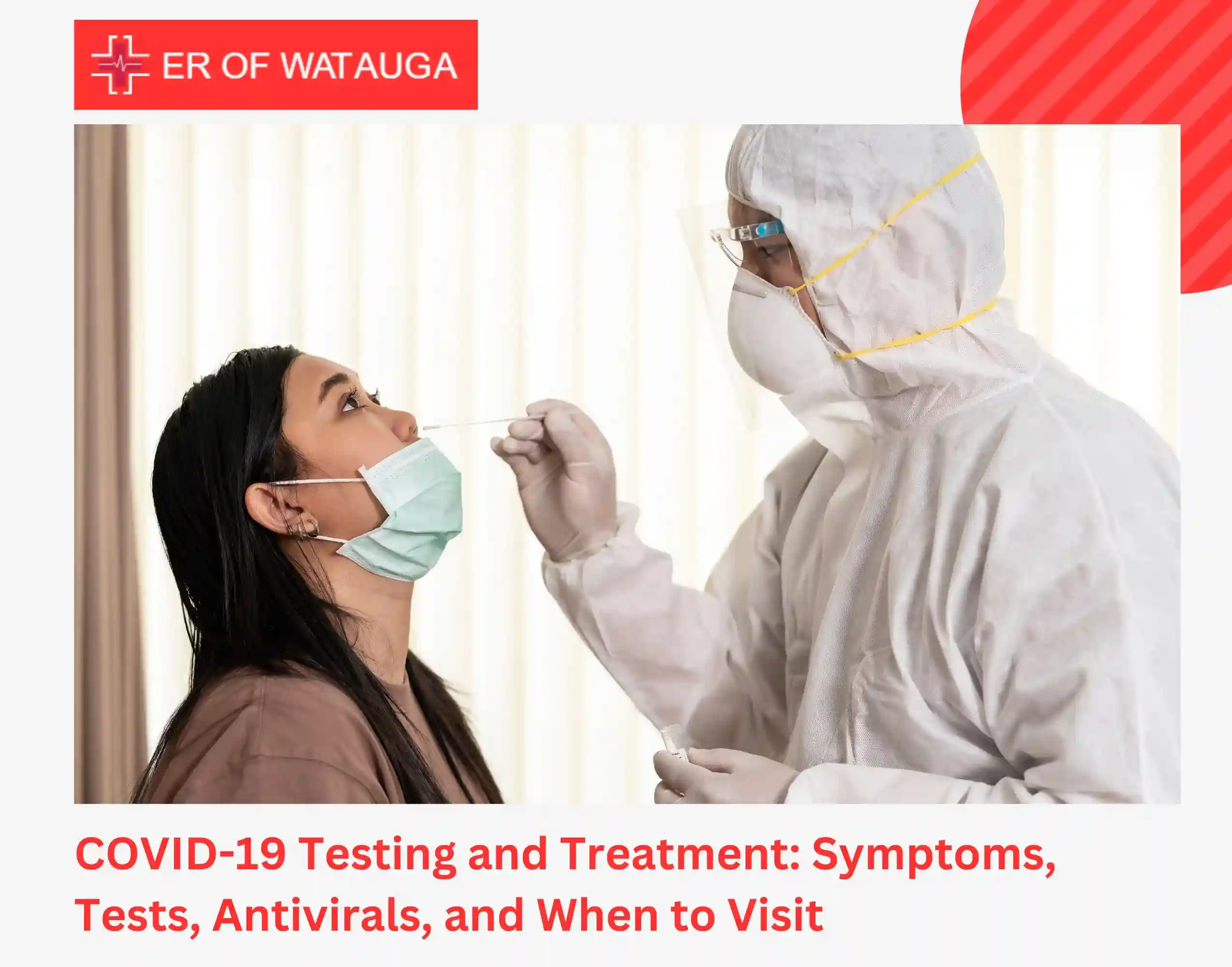 COVID-19 Testing and Treatment Symptoms, Tests, Antivirals, and When to Visit