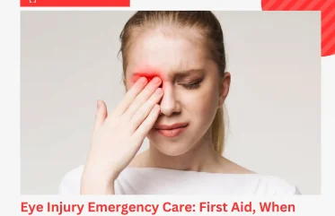 Eye Injury Emergency Care First Aid, When to Act, and How We Treat It